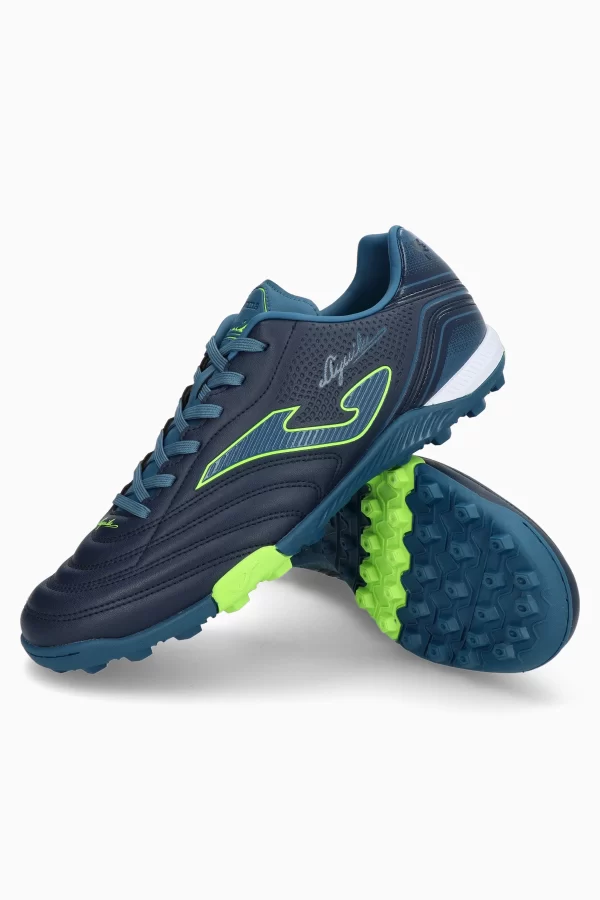 Chaussures De Football Sur Gazon Synthétique Joma Top Flex 2121 TF - Mixte, Cuir Lisse, Noir - 4